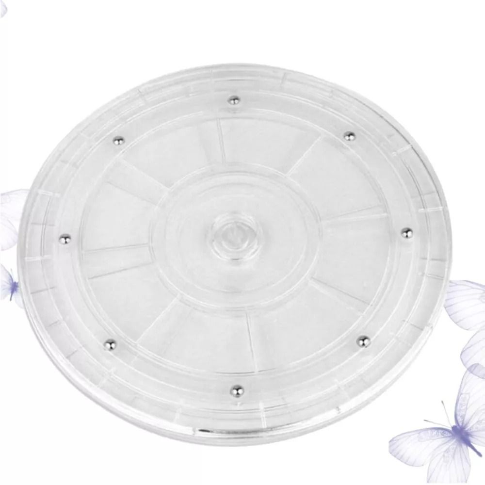 Furniture Hardware Display - Yaratıcı Akrilik Döner Tabla Şeffaf 360