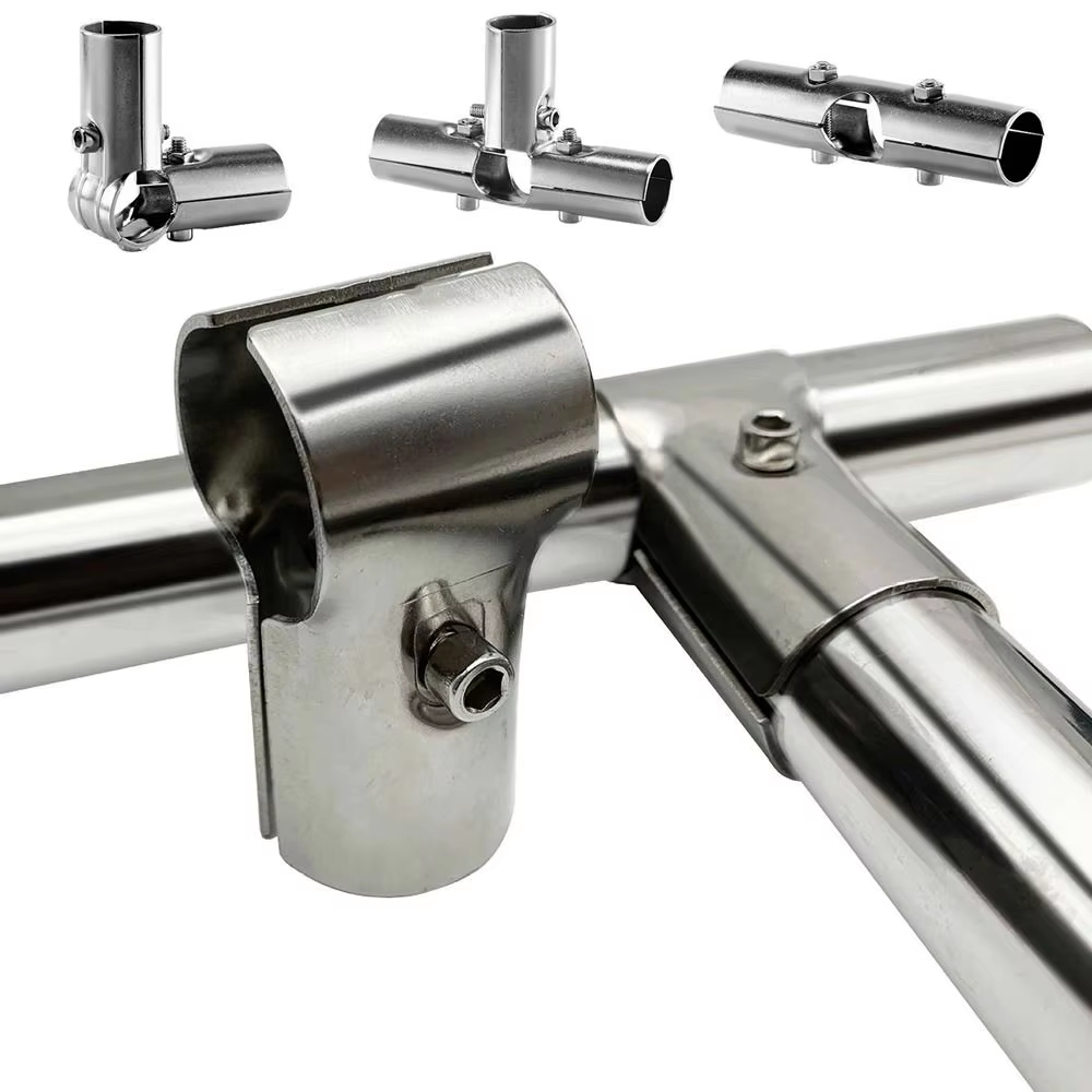 Furniture Hardware Display - Paslanmaz Çelik Yuvarlak Boru Bağlantı Borusu