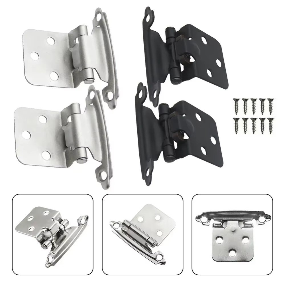 Cabinet Hinge Overlay - Dayanıklı Amerikan Yaylı Menteşe Vidalı Demir