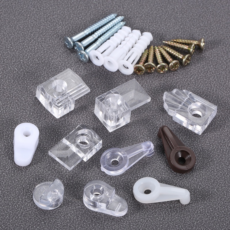 Corner Bracket Angle - 10 adet plastik cam tutucu klipler
