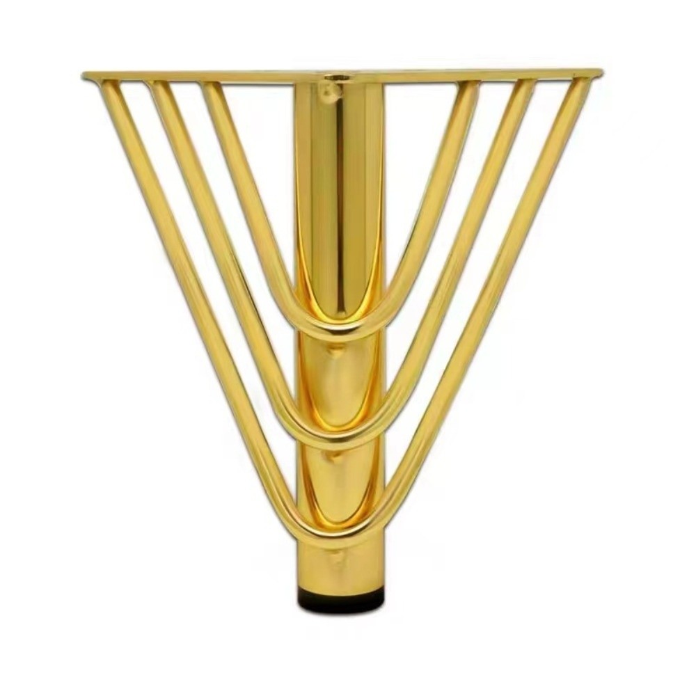 Furniture Hardware Material - Altın Rengi Mobilya Ayakları Kalınlaştırılmış Tasarım