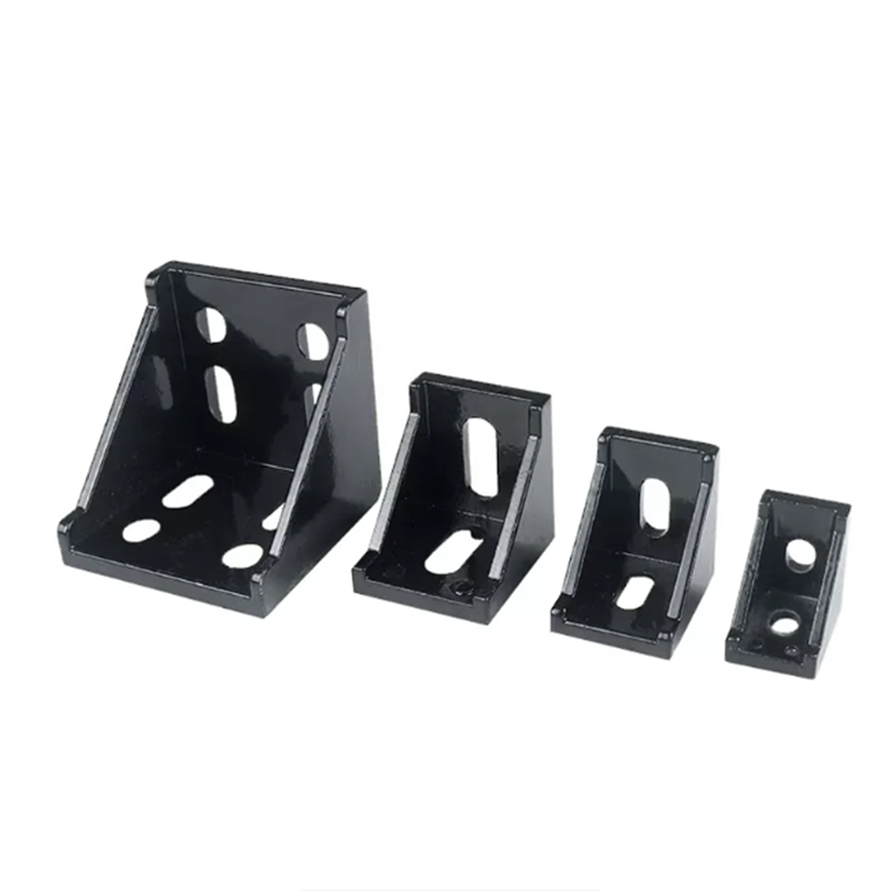 Corner Bracket Angle - 5 adet siyah açı kodu köşe