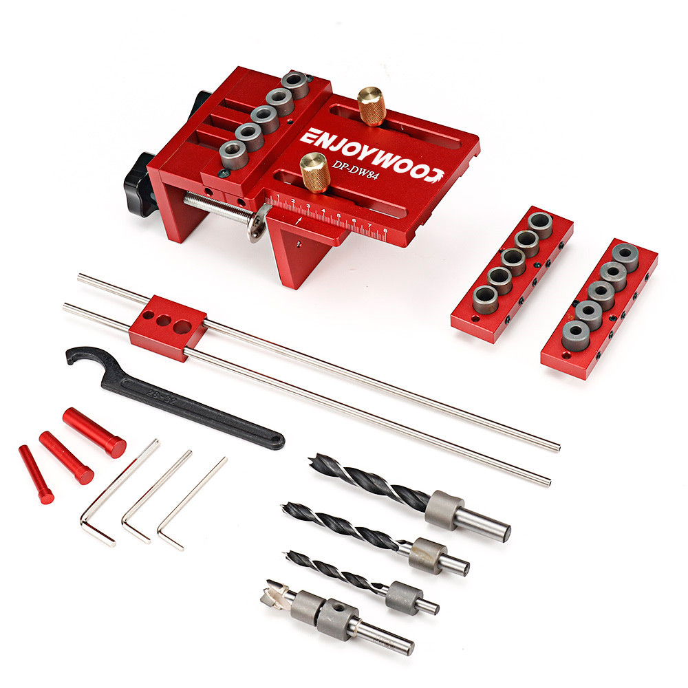 Furniture Joining Hardware - Cep Delik bulucu Jig Kiti Sistemi