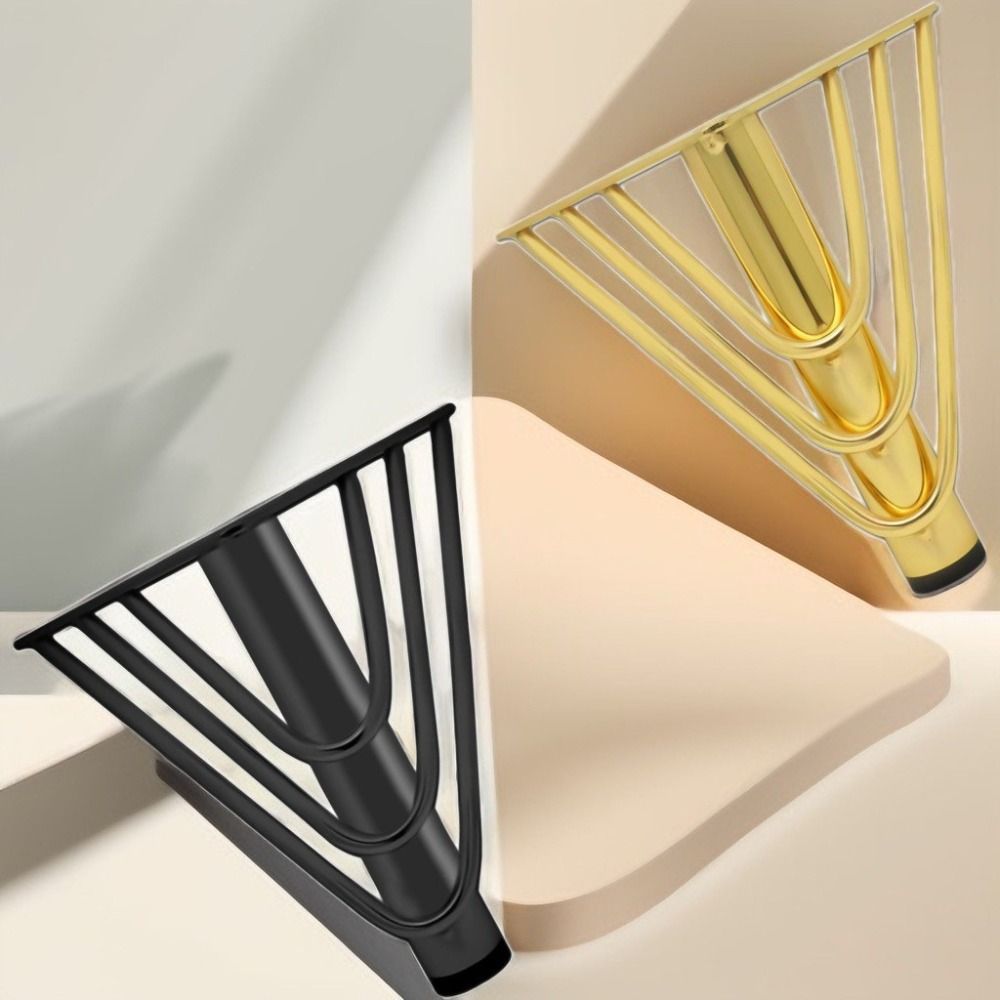 Furniture Hardware Material - Altın Rengi Mobilya Ayakları Kalınlaştırılmış Tasarım