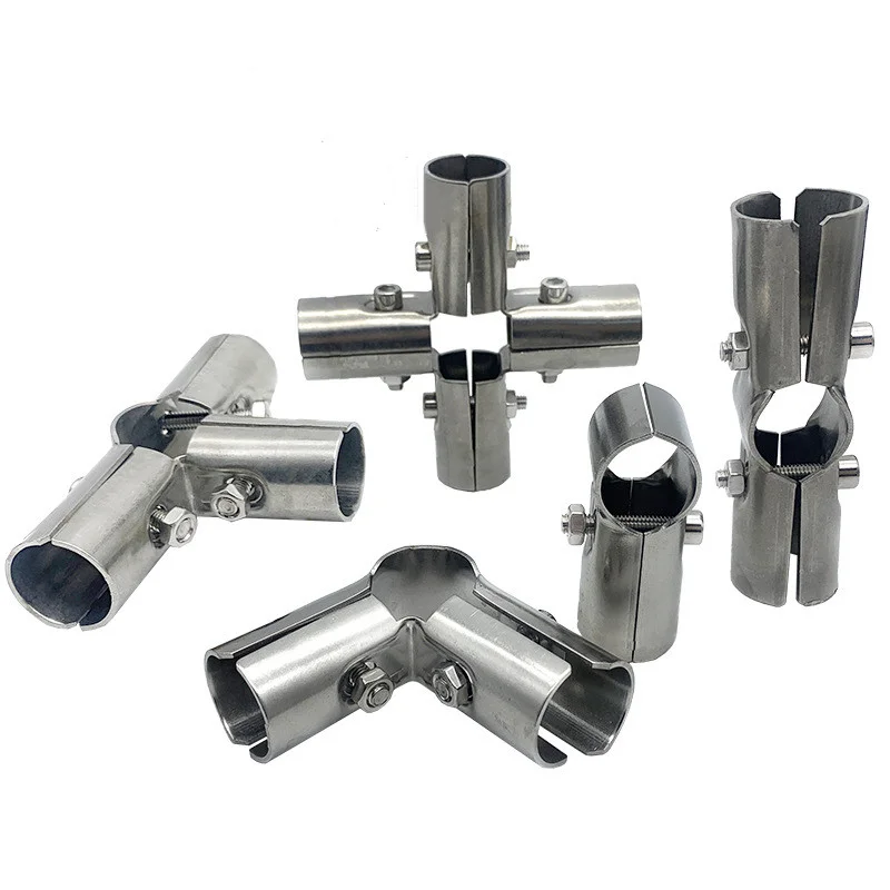 Furniture Hardware Display - 1 adet 25mm yuvarlak boru eklem