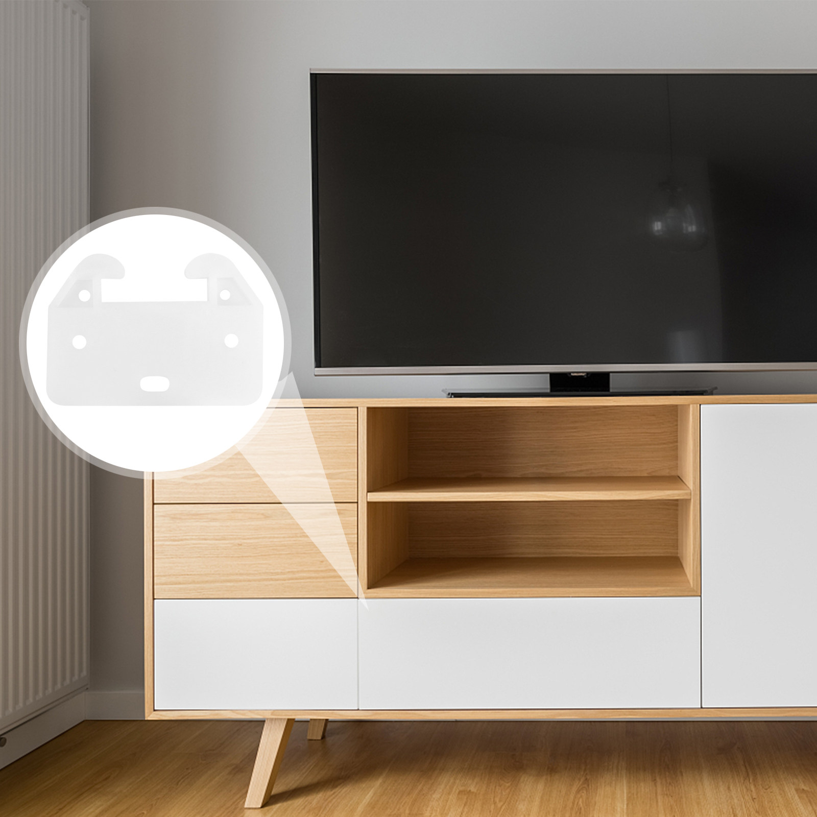 100 Adet Beş Donanım Aksesuarı - Furniture Hardware With Backplate incelemesi ve fiyatı