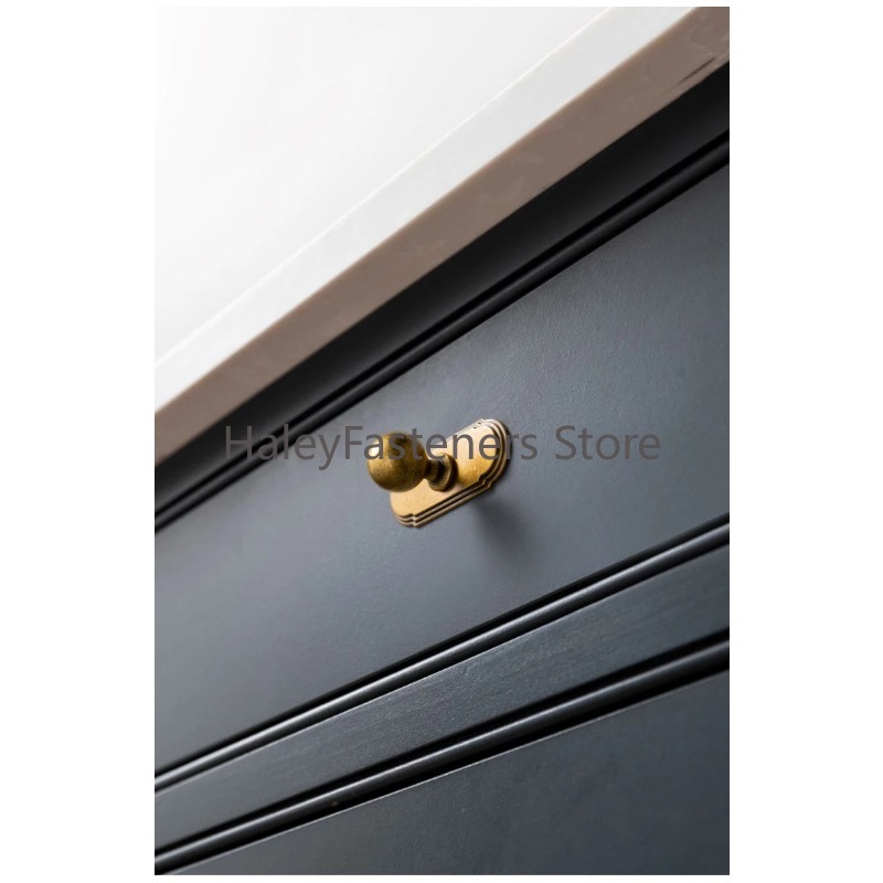Orta yüzyıl antika pirinç dola - Furniture Hardware With Backplate incelemesi ve fiyatı