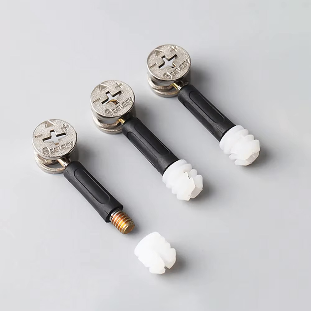 50/100 adet 3 in 1 mobilya kon - Furniture Joinery Hardware incelemesi ve fiyatı