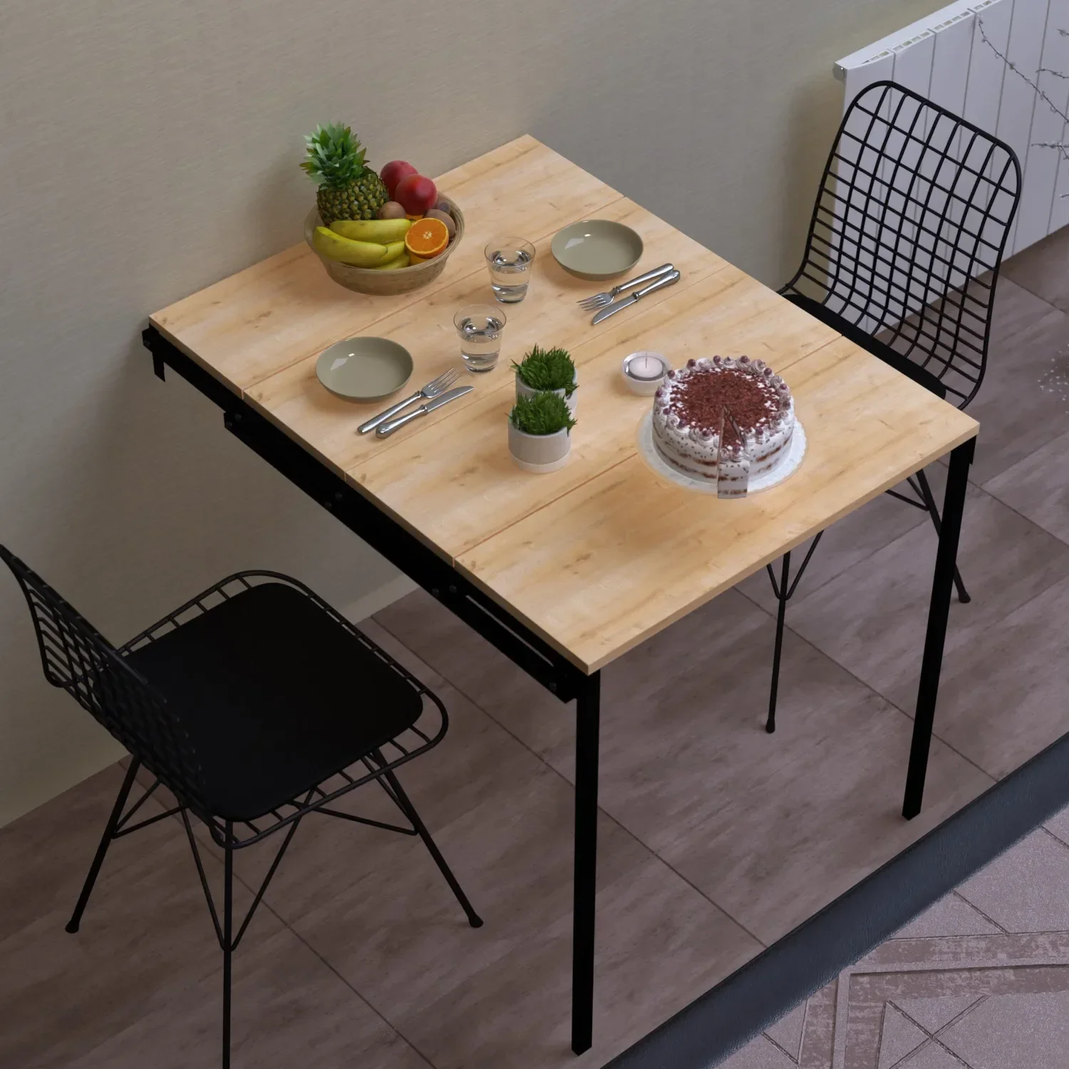 -Duvara Monte Katlanır Geri Çe - Furniture Hardware Material incelemesi ve fiyatı