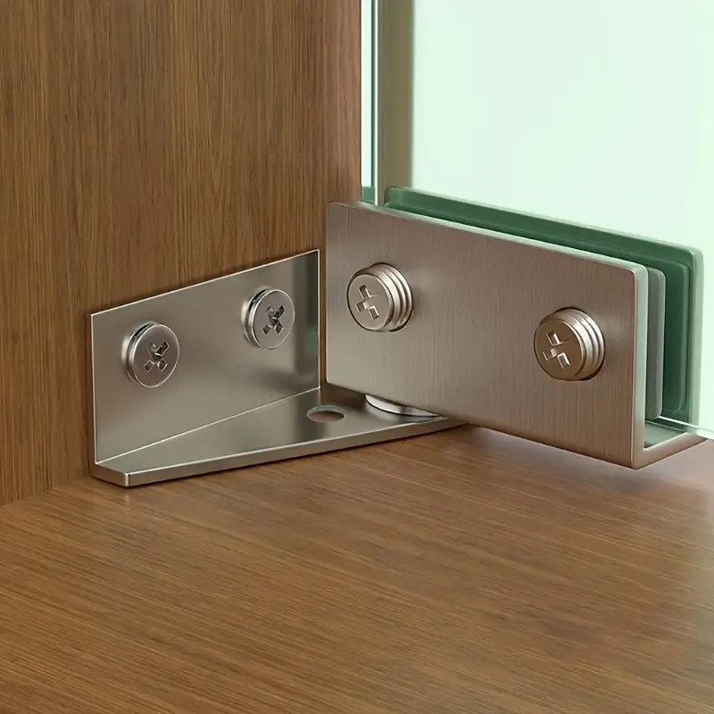 2 adet Deliksiz Cam Kapı Mente - Furniture Hardware Display incelemesi ve fiyatı