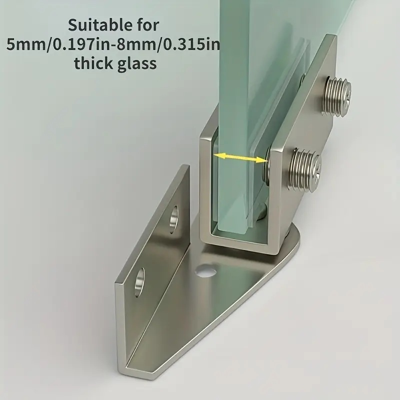 2 adet Deliksiz Cam Kapı Mente - Furniture Hardware Display incelemesi ve fiyatı