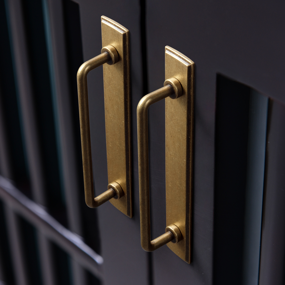 Goo-Ki Antik Pirinç Dolap Çekm - Furniture Hardware With Backplate incelemesi ve fiyatı