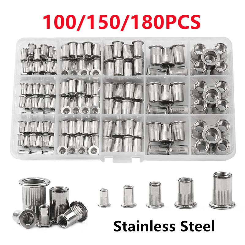 100/150/180 adet Paslanmaz çel - Cam Lock Nut incelemesi ve fiyatı