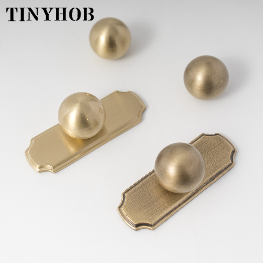 Arka Plakalı Vintage Pirinç To - Furniture Hardware With Backplate incelemesi ve fiyatı