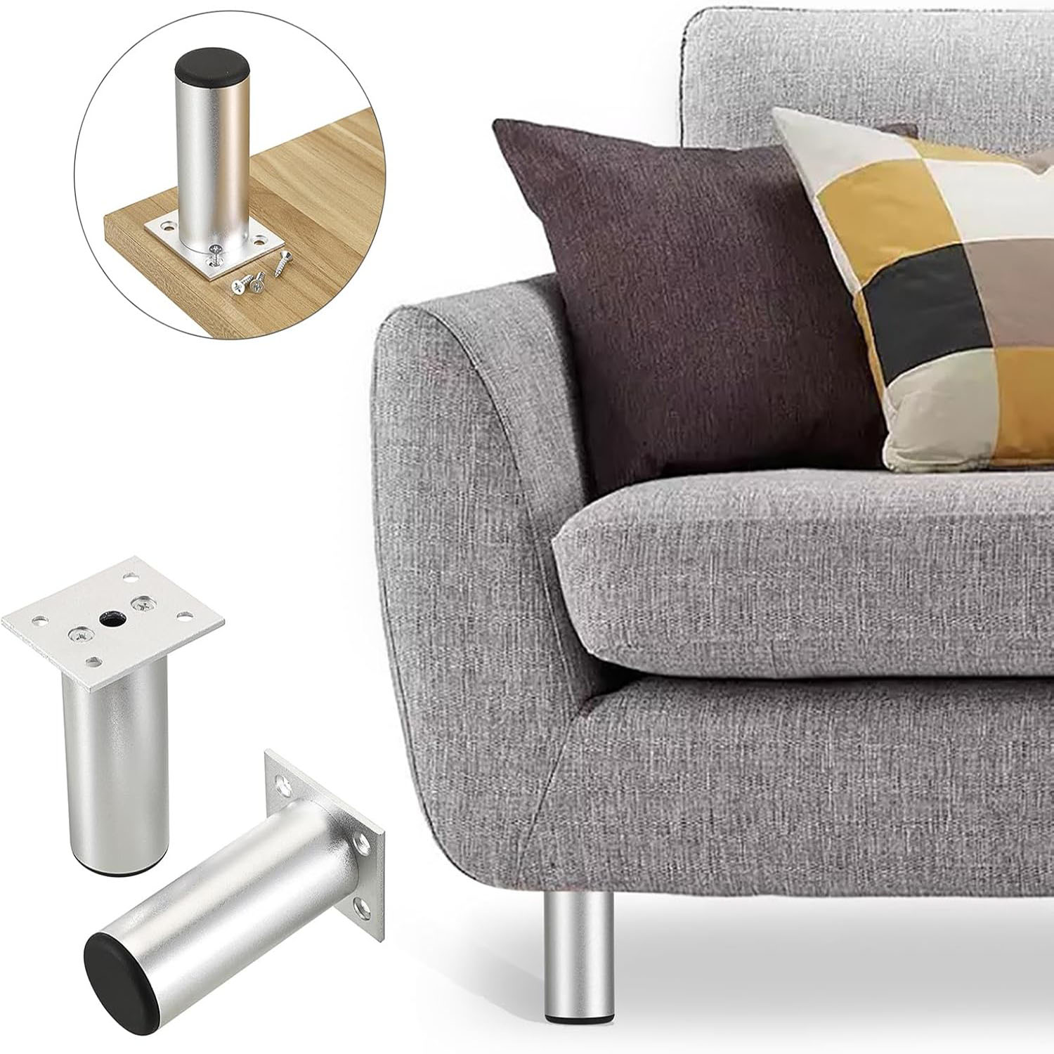 4 adet Paslanmaz Çelik Mobilya - Cabinet Hinge Overlay incelemesi ve fiyatı