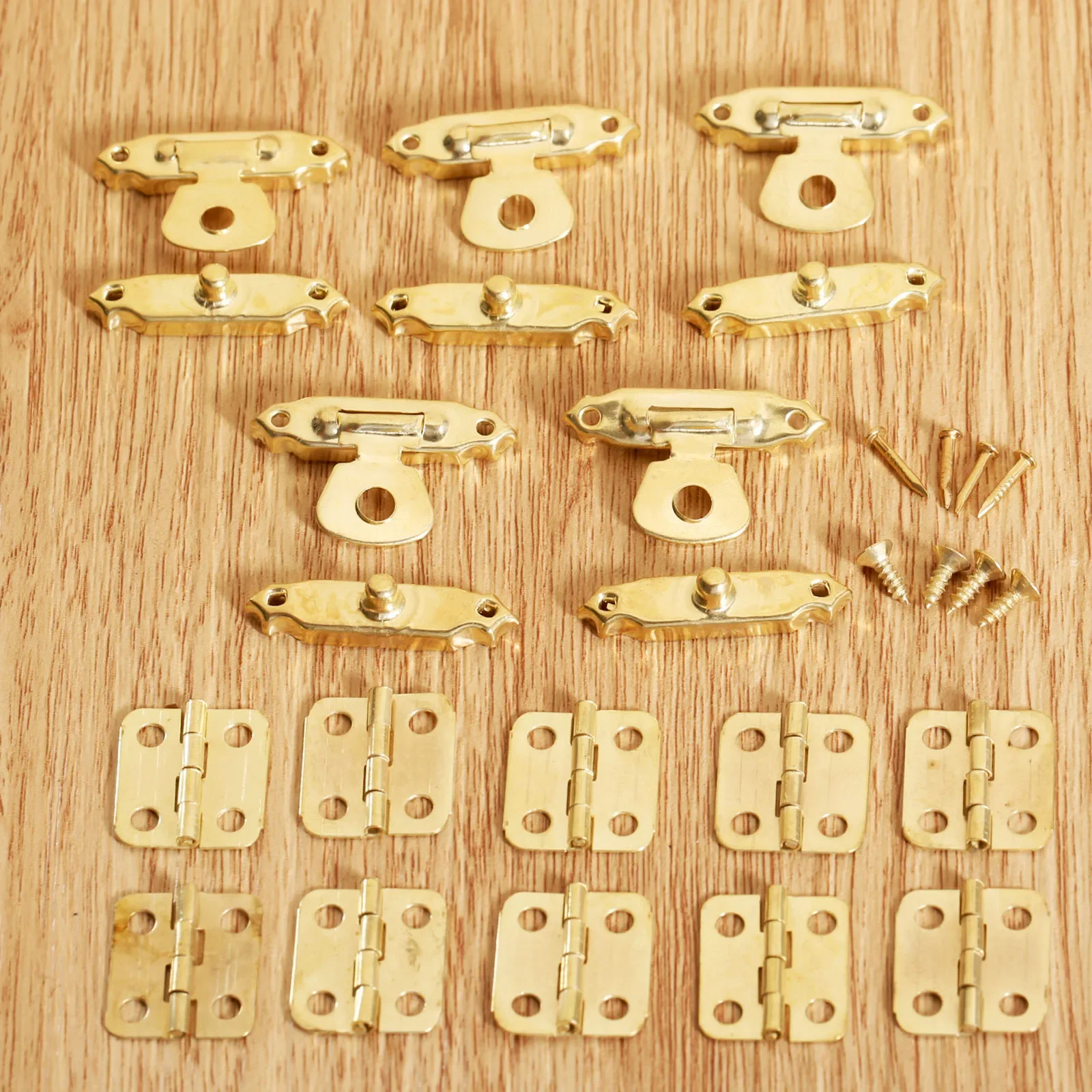 15 adet/takım Vintage altın yu - Furniture Joinery Hardware incelemesi ve fiyatı