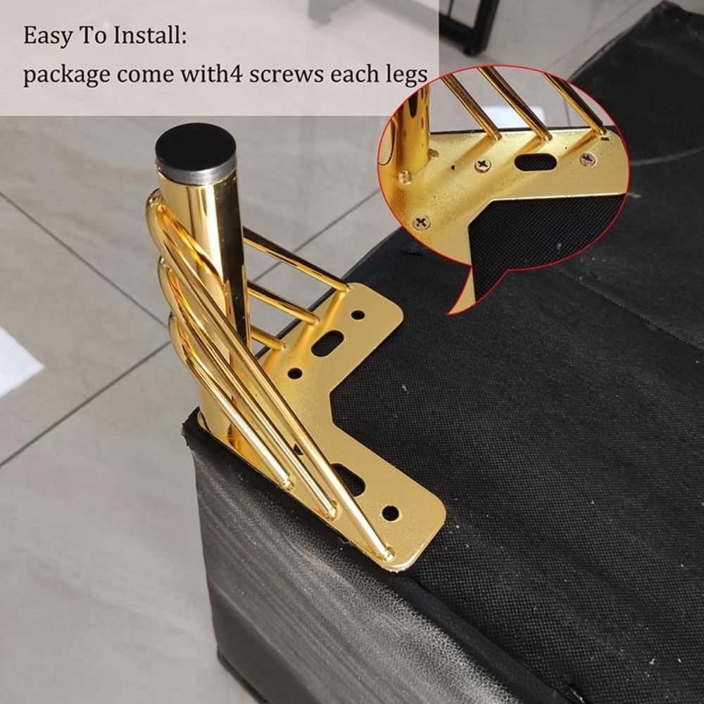 Altın Rengi Mobilya Ayakları K - Furniture Hardware Material incelemesi ve fiyatı