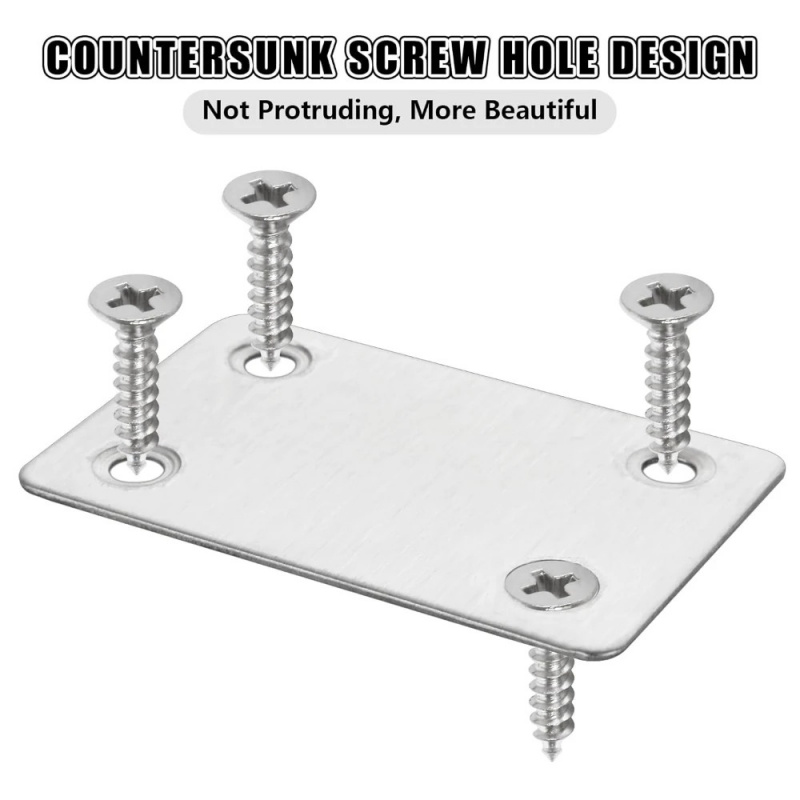 10 adet paslanmaz çelik düz kö - Furniture Joinery Hardware incelemesi ve fiyatı