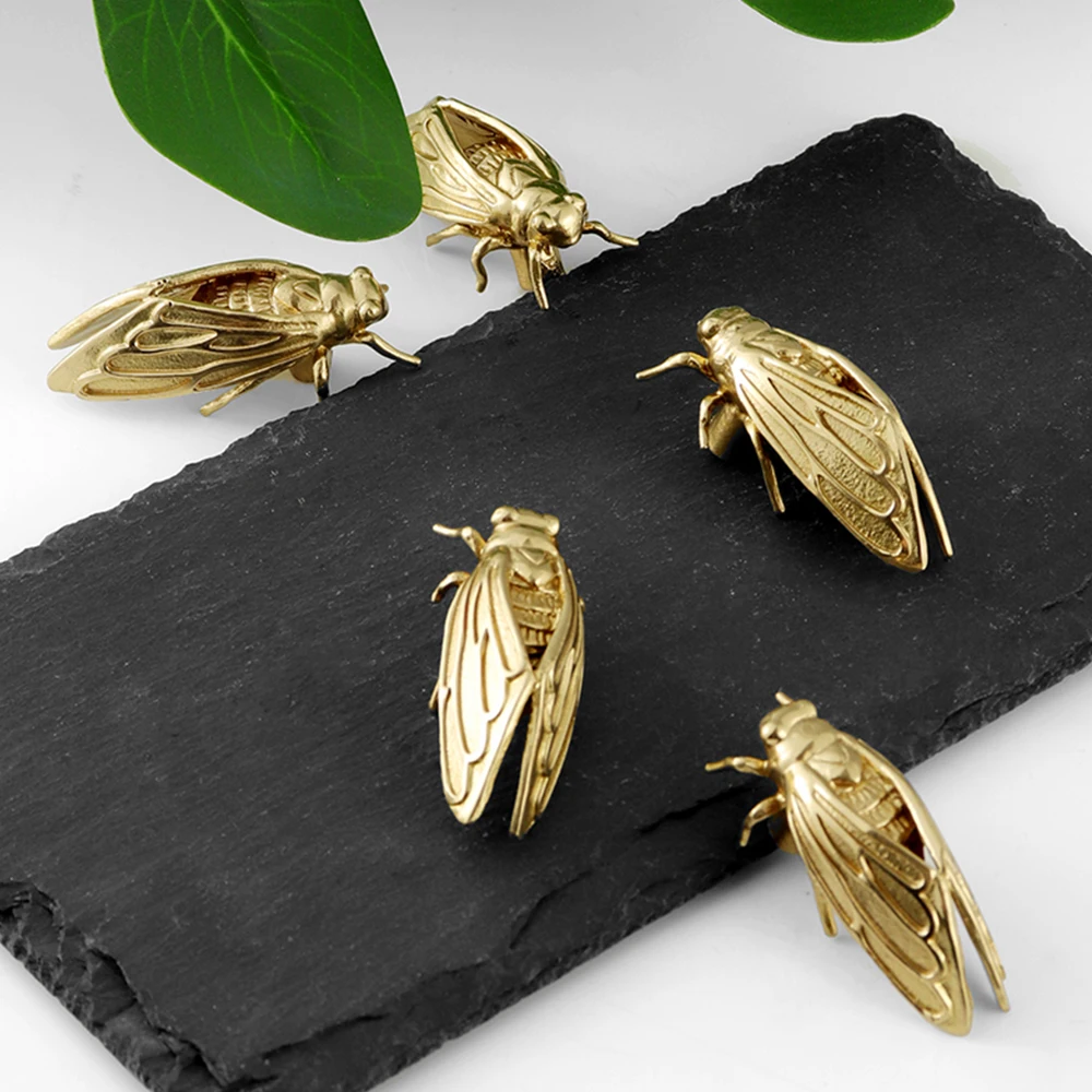 Pirinç Ağustosböceği Dolap Kap - Unique Furniture Hardware Pulls incelemesi ve fiyatı