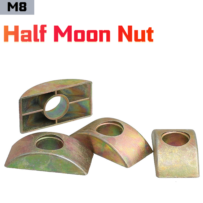M8 Alaşımlı Yarım Ay Pul ve Ya - Furniture Joinery Hardware incelemesi ve fiyatı