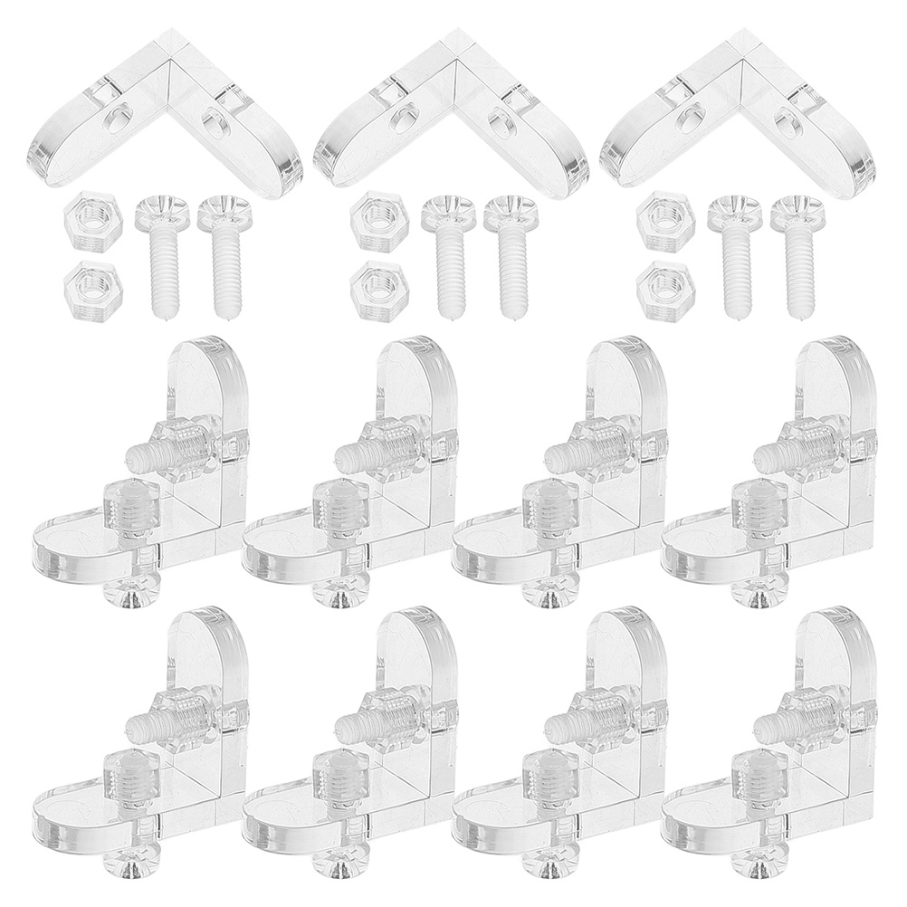 15 adet şeffaf akrilik L şekli - Corner Bracket Angle incelemesi ve fiyatı
