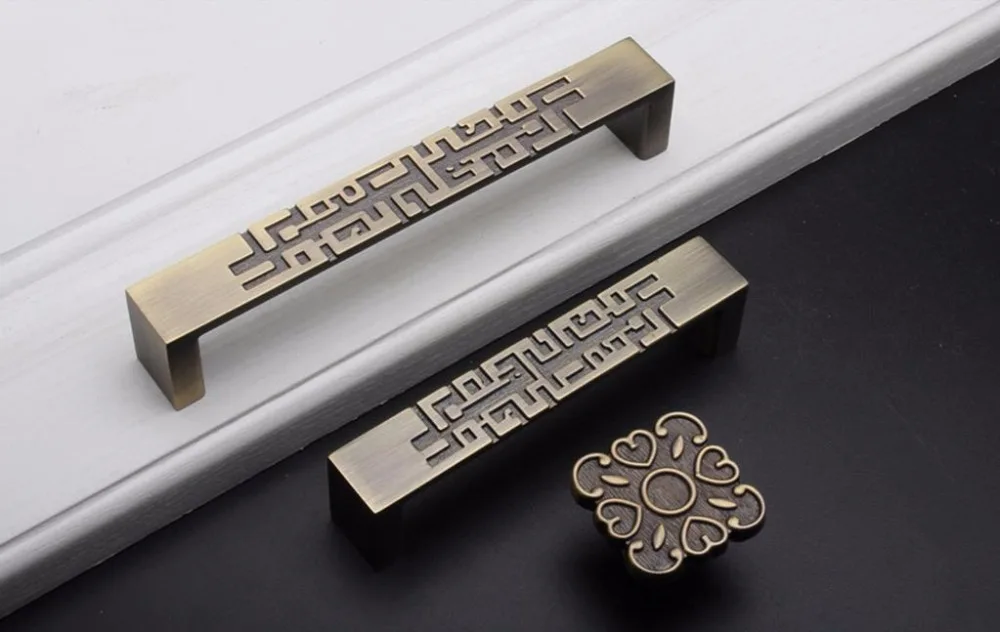 2 adet Çin Tarzı Çekmece çekme - Unique Furniture Hardware Pulls incelemesi ve fiyatı