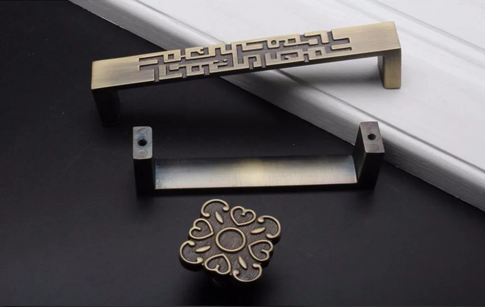 2 adet Çin Tarzı Çekmece çekme - Unique Furniture Hardware Pulls incelemesi ve fiyatı