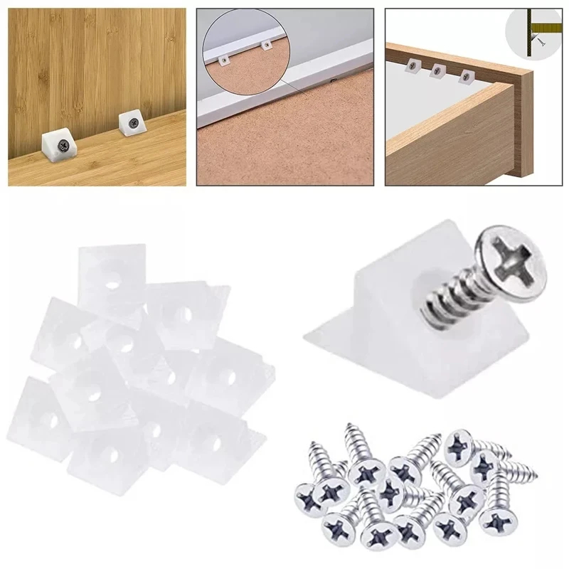 20/40/60/80/100 adet çekmece t - Corner Bracket Angle incelemesi ve fiyatı
